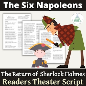 Sherlock Holmes-Leserbuch: Die sechs Napoleons (Digitaler Download)