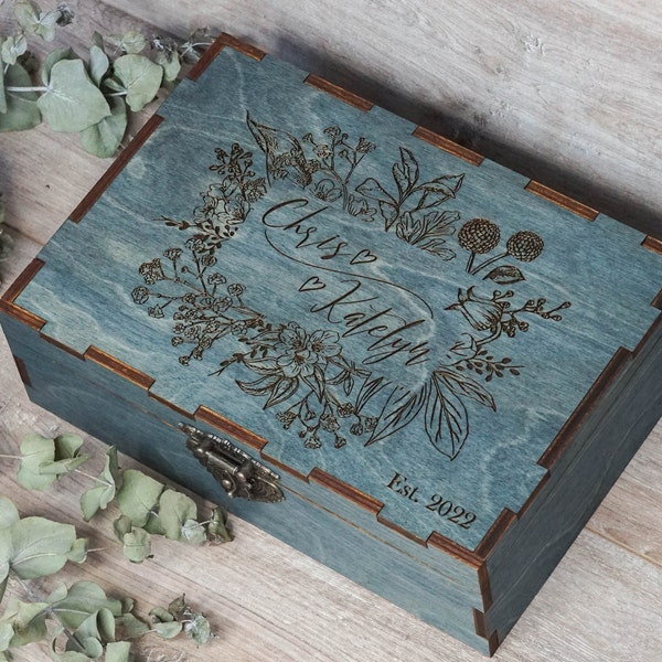 Rustic Wooden Box - Etsy