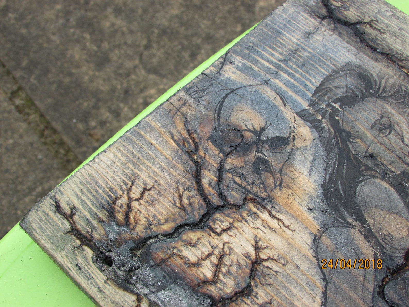 LICHTENBERG Fractal Electric Wood Burning ART. Etsy