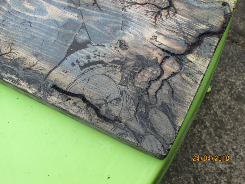 LICHTENBERG Fractal Electric Wood Burning ART. Etsy