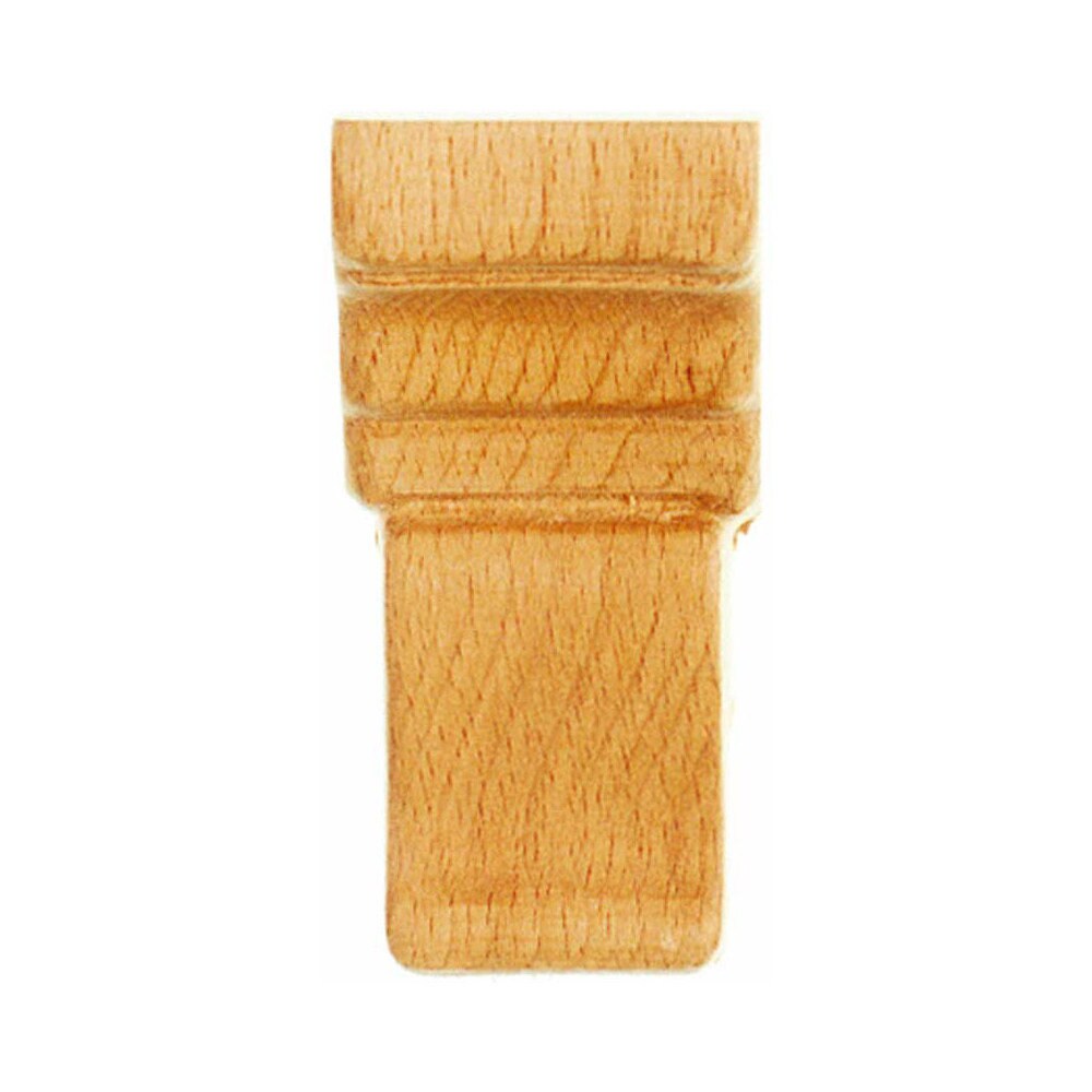 Chapiteaux Ka540 en Bois Brut H 110mm X L 50mm Ep 40mm