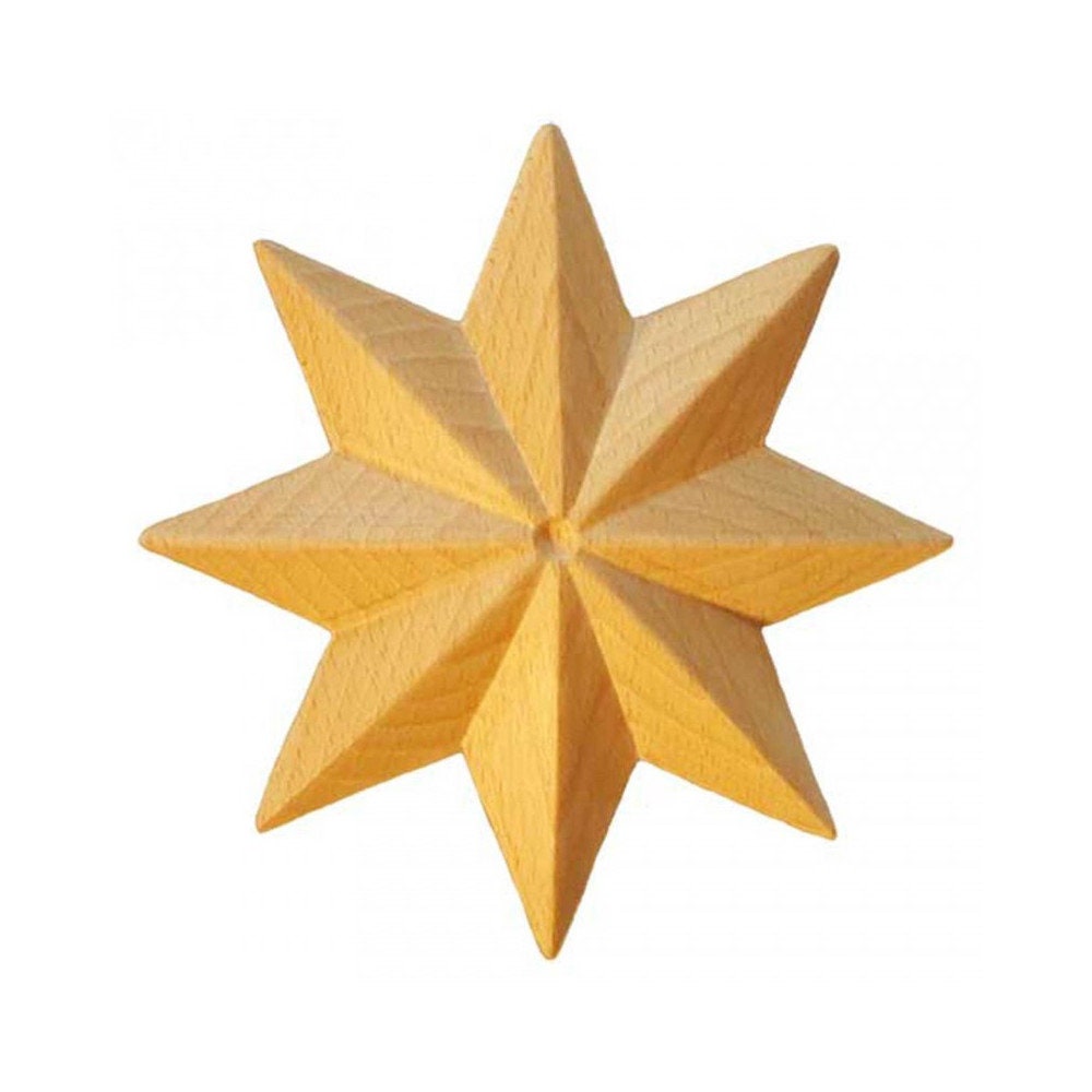 Rosaces Rondes Rr74/B en Bois Brut H 125mm X L Ep 12mm