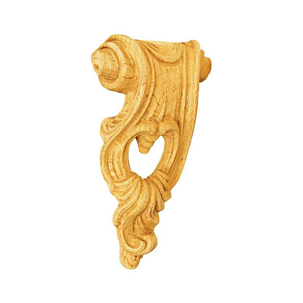 Chapiteaux Ka600/C en Bois Brut H 160mm X L 80mm Ep 40mm