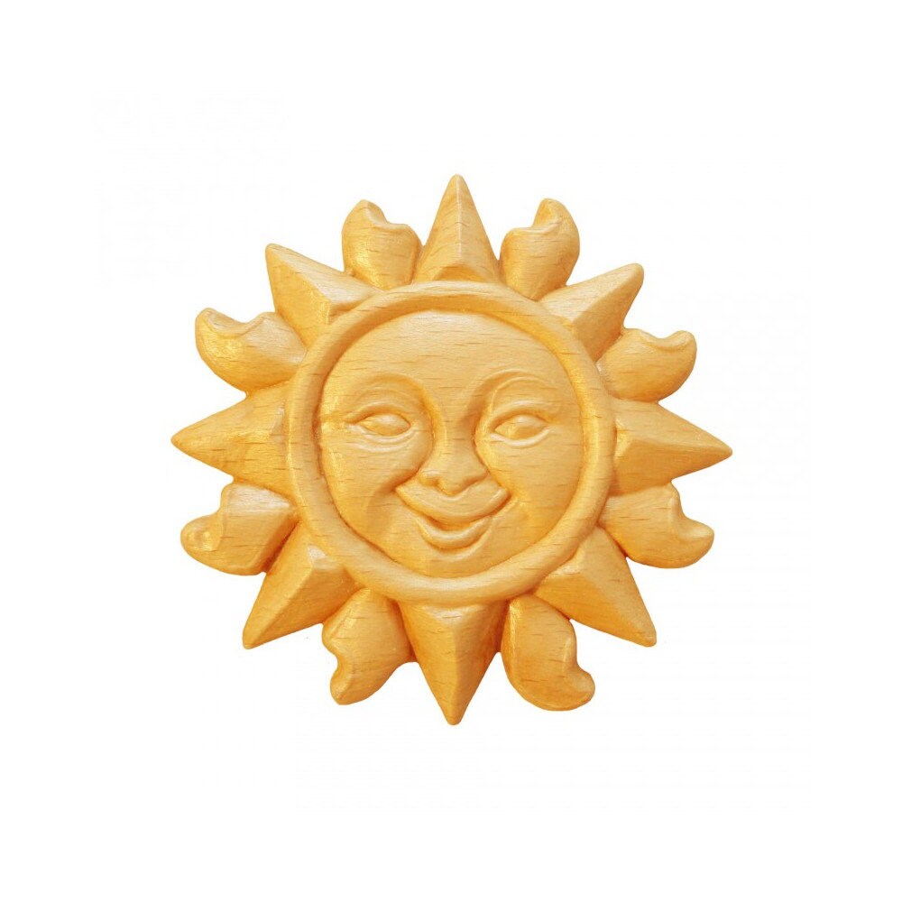 Rosaces Rondes Rr78 en Bois Brut H 60mm X L Ep 6mm