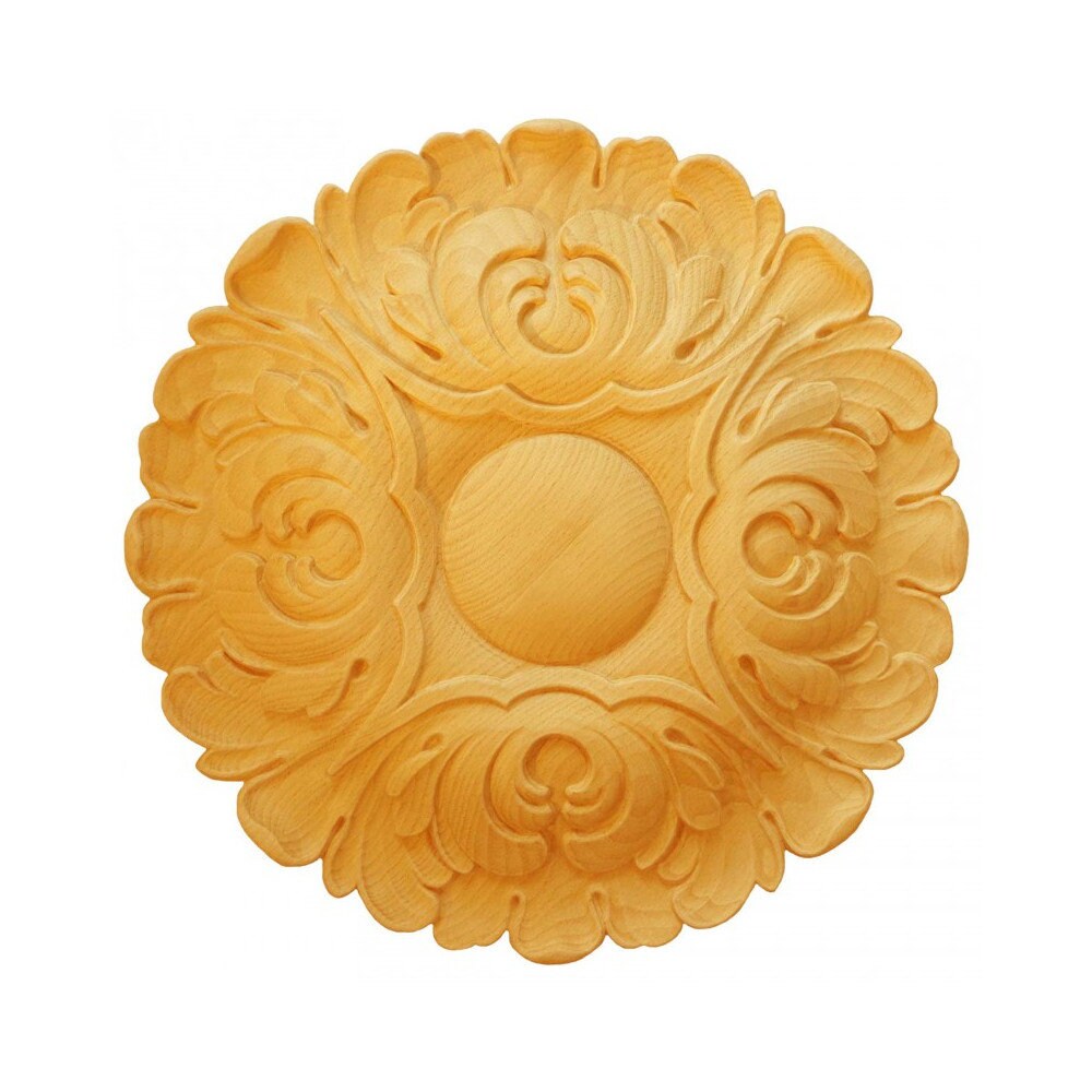 Rosaces Rondes Rr57 en Bois Brut H 450mm X L Ep 40mm