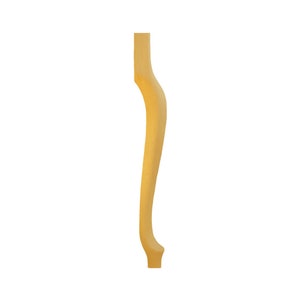 Table leg FU4/A raw beech wood: 740 mm x W 90 mm x 52 mm Ep