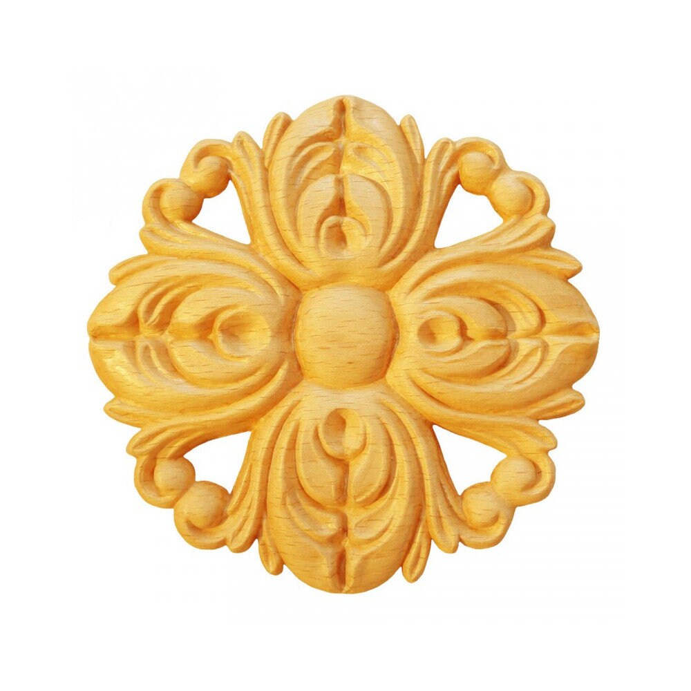 Rosaces Rondes Rr19/C en Bois Brut H 115mm X L Ep 9mm