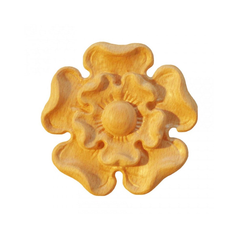 Rosaces Rondes Rr85 en Bois Brut H 72mm X L Ep 10mm