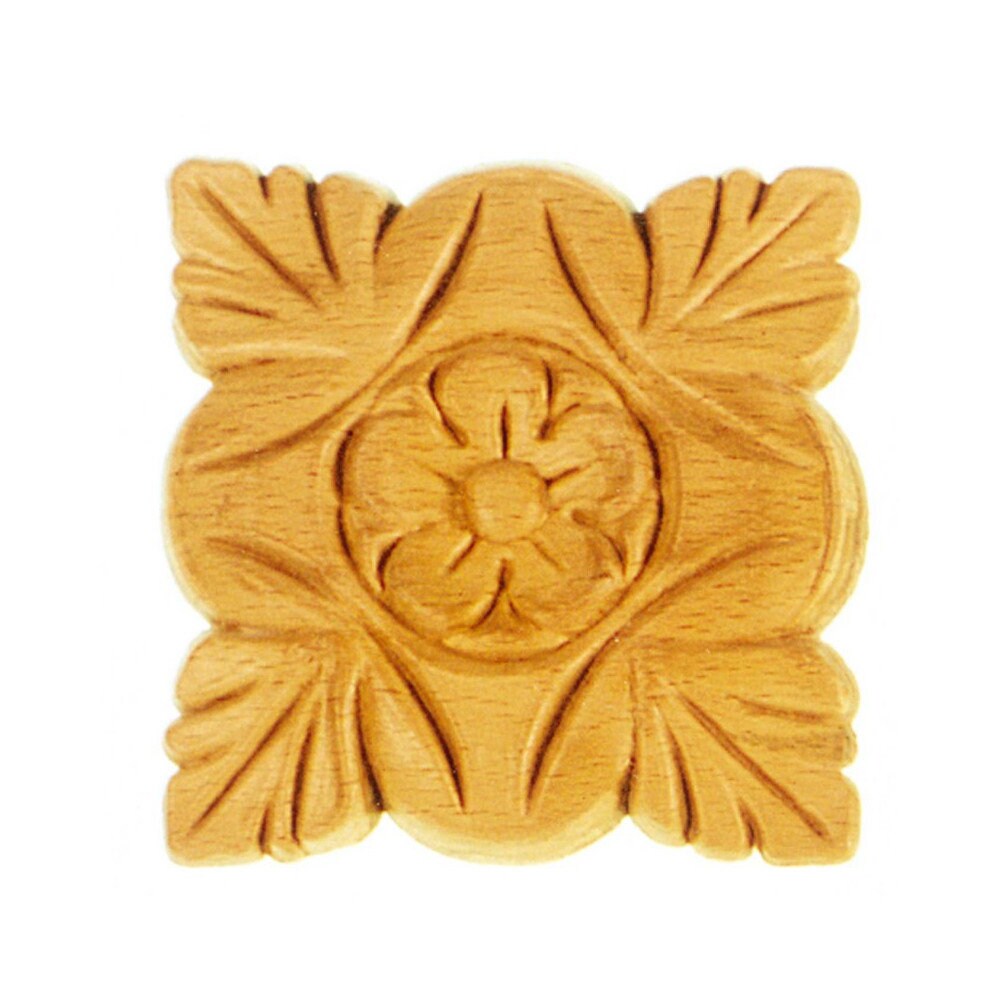 Rosaces Carrées Rv87 en Bois Brut H 100mm X L Ep 10mm