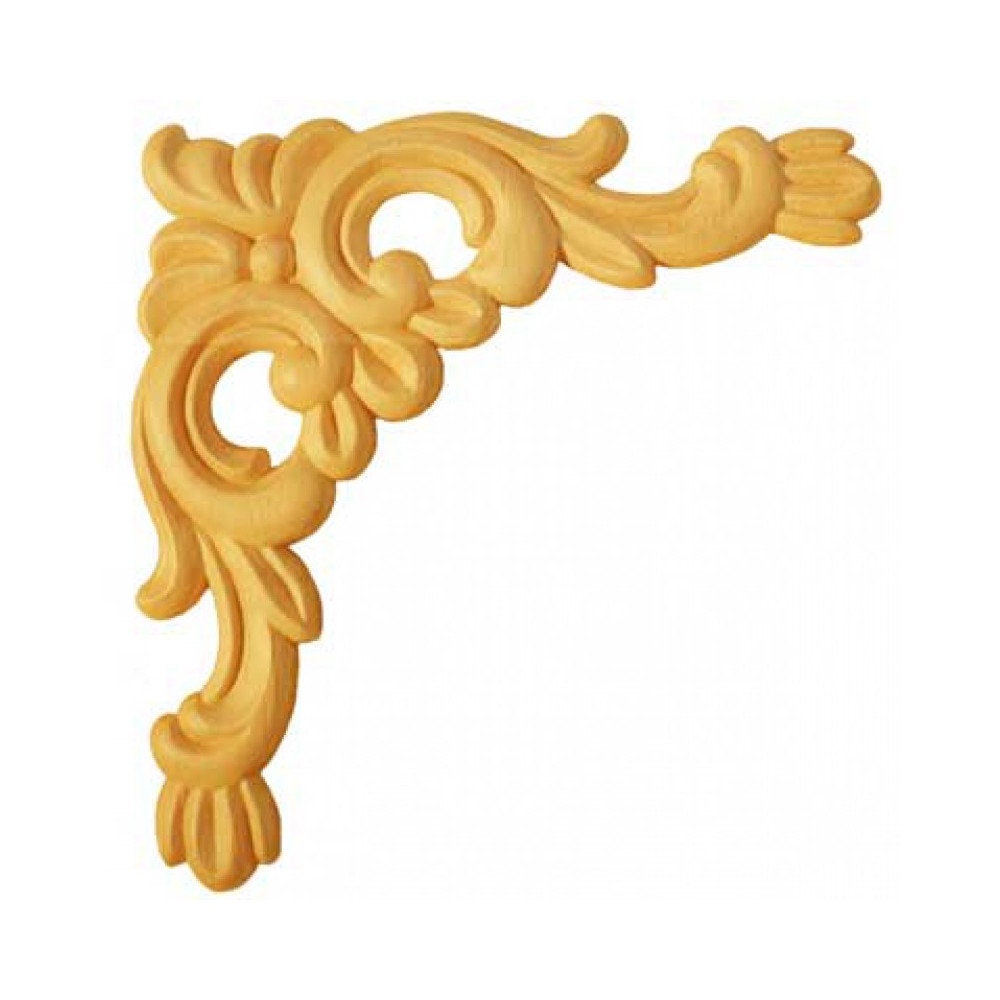 Angles Symétriques Es142/E en Bois Brut H 180mm X L Ep 7mm