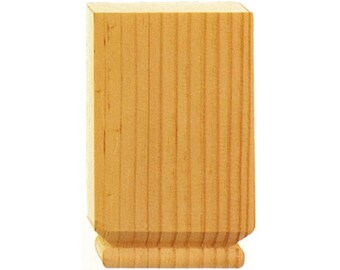 Capitals KA627 blank H: 100 mm x w: 65 mm x Ep: 25mm