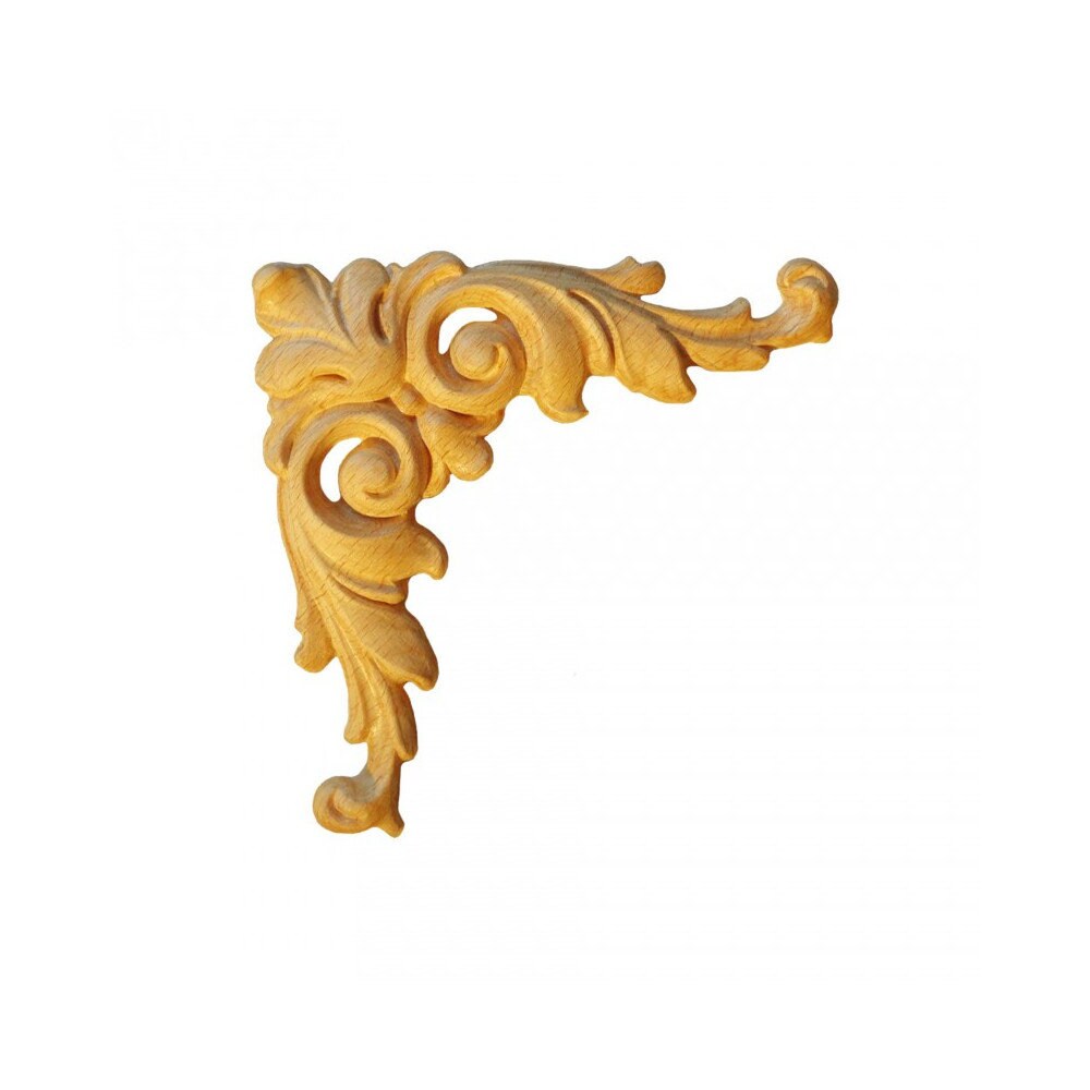 Angles Symétriques Esn158 en Bois Brut H 125mm X L Ep 10mm