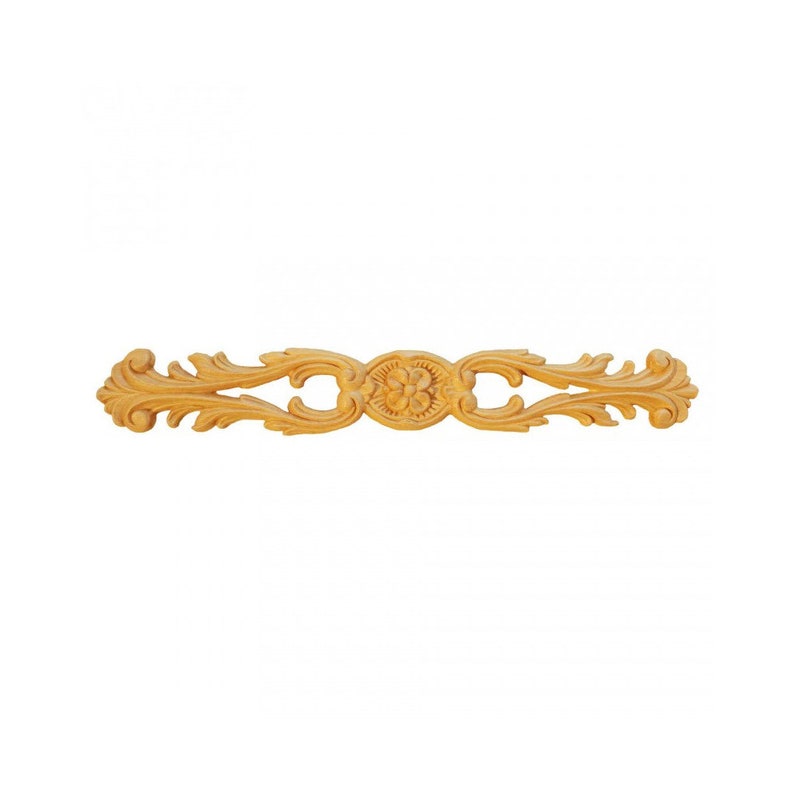 45 mm x 300 mm x 8 mm Ep L Ornaments for drawers SK638A raw wood