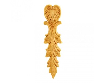 Capitals KA568 H: 155 mm x 40 mm x Ep L: raw wood: 5mm