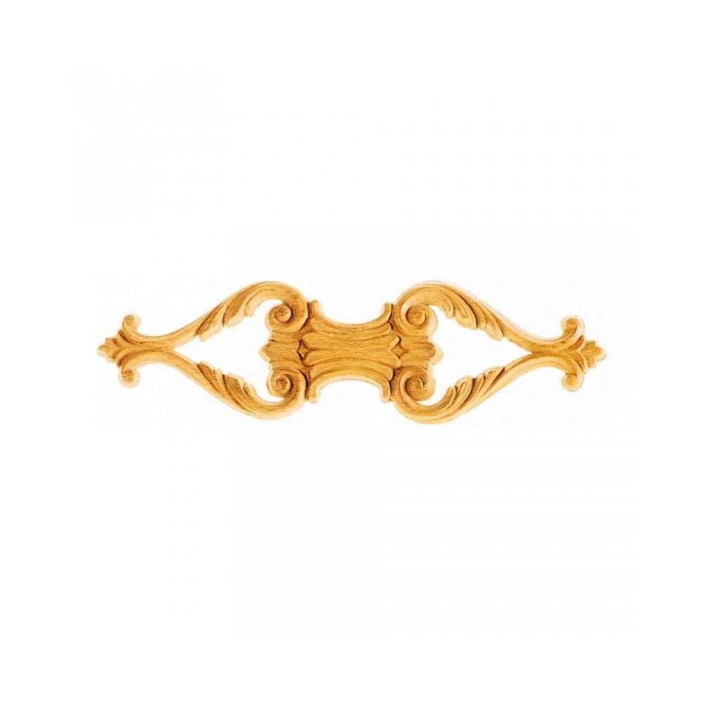 Ornements Pour Tiroirs Sk637 en Bois Brut H 68mm X L 238mm Ep 7mm