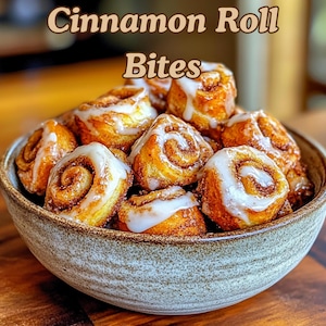 Receta de Rollos de Canela (PDF imprimible, desde cero, masa de levadura, descarga digital, receta fácil, receta de repostería casera imprimible)