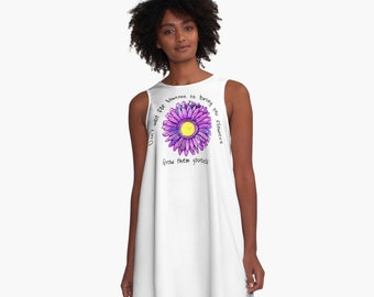 Words To Grow By A-Line Dress