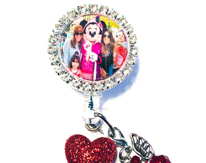 PERSONALIZED Photo badge reels