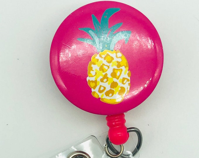 Pineapple Badge Reel