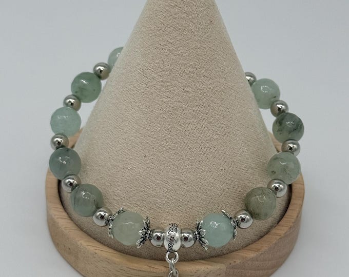Amazonite Beaded Gemstone Bracelet