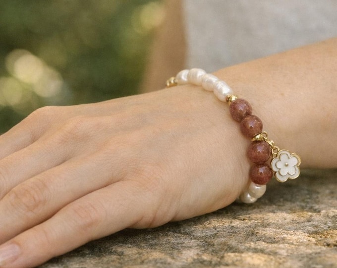 Pearl and Gemstone Bracelet