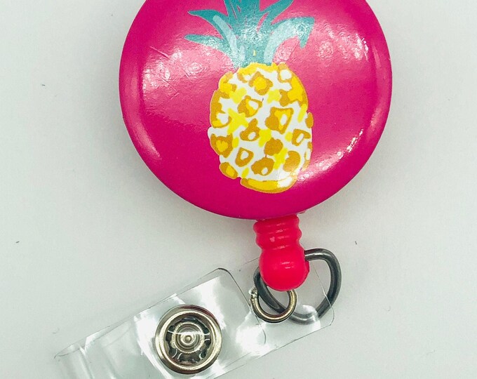 Pineapple Badge Reel