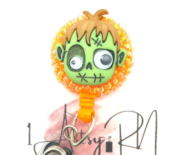 Green Monster decorative badge reel
