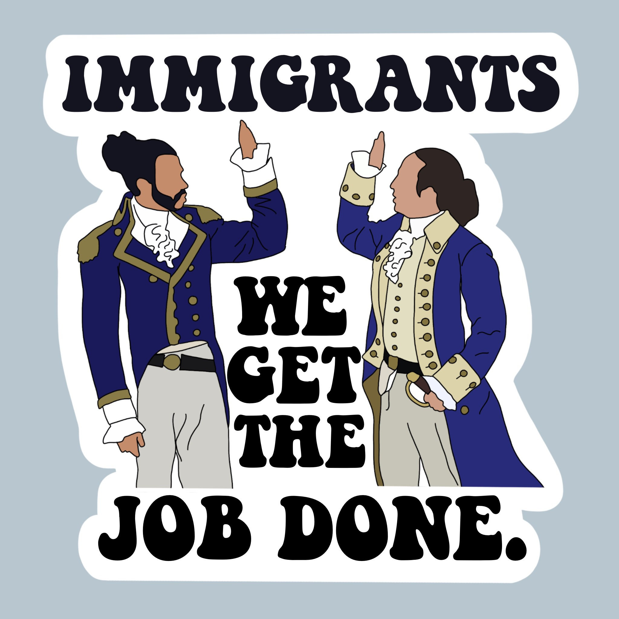 Lafayette/Hamilton sticker Yorktown sticker Hamilton Sticker Etsy