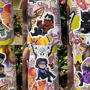 Bat Kids Sticker Sheet
