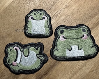 Toppa Fuzz Frogs (da cucire)