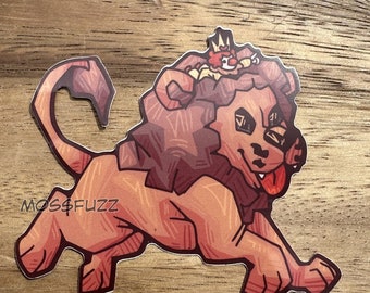 Off The Clock Clowning - Little and Big Adventure! (Sticker)
