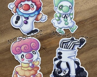 Soft Circus Vinyl Stickers