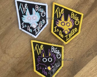 The Binary Is An Illusion Patch (Sew On)