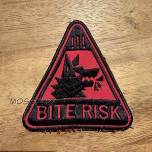 The Original; Bite Risk Patch (Sew On)
