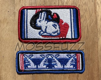White Rabbit Patch (Sew On)