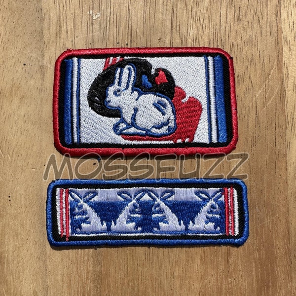 White Rabbit Patch (Sew On)