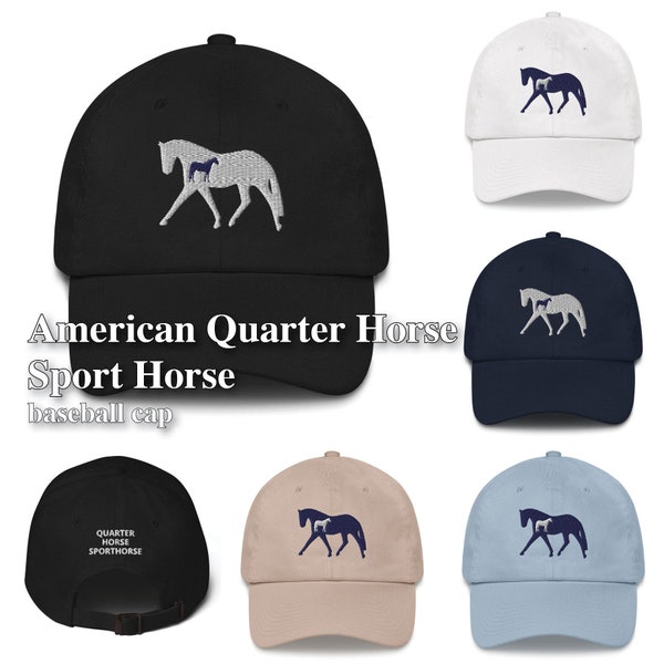 Quarter Horse SportHorse Baseball Cap