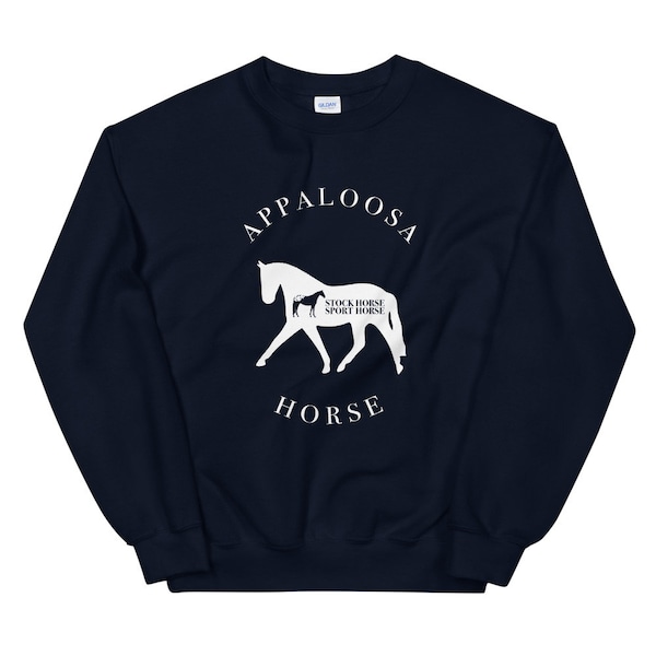 Appaloosa Horse "Stock Horse Sport Horse©" Unisex Sweatshirt