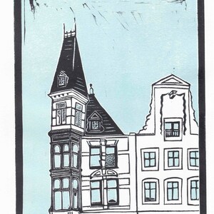 Keizersgracht - Dutch architecture print