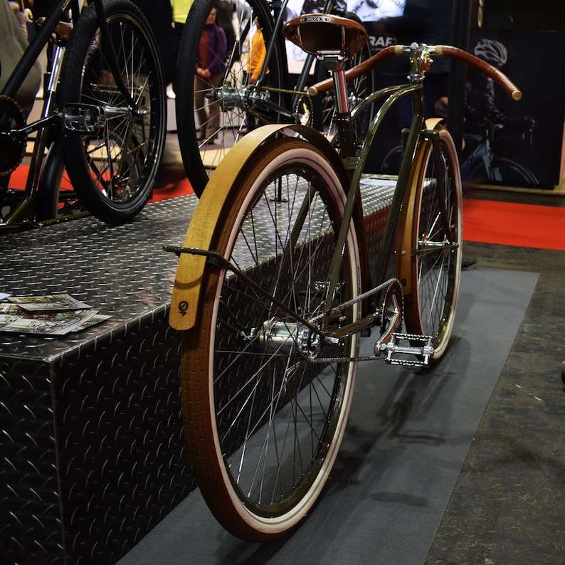 Wooden Bicycle Mudguards FullLength Etsy