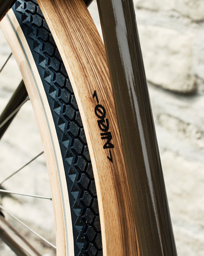 Wooden Bicycle Mudguards FullLength Etsy