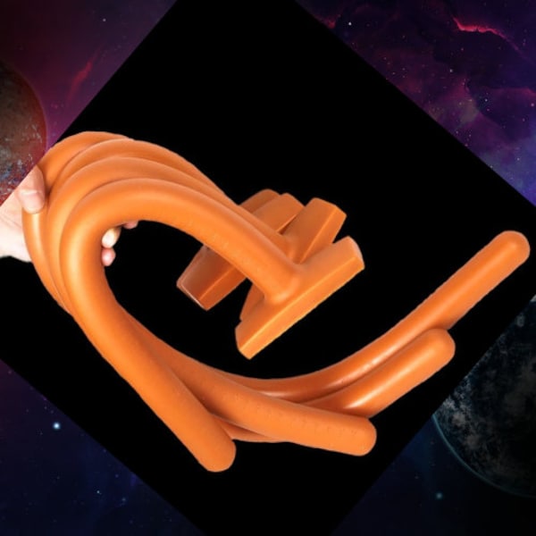 Plug Anal Long En Silicone Noir - Gode BDSM Silicone Hypoallergénique TWOSX