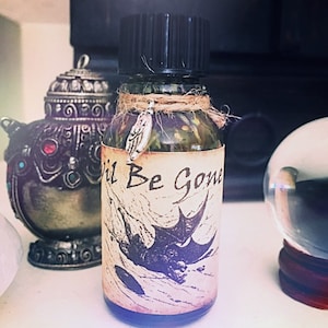 Evil be Gone Oil,Witchcraft,Hoodoo,Conjure,Wicca