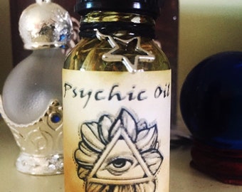 Psychic Oil,Witchcraft,Wicca,Hoodoo