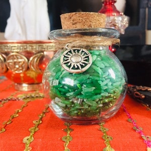 Green Money Rice,Witchcraft,Wicca,Hoodoo,Conjure
