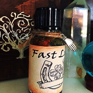Fast Luck Oil,Witchcraft,Wicca,Conjure,Hoodoo