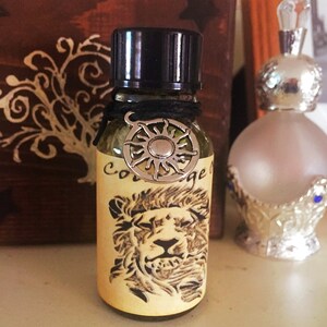 Courage Oil: Witchcraft Wicca Ritual Curio