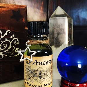 The Ancestors Oil: Hoodoo Conjure, Wicca Witchcraft Curio