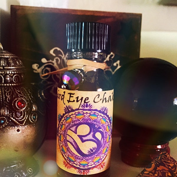 Third Eye Opener Oil,Witchcraft,Wicca,Chakras