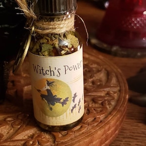 Witch&#39;s Power Oil,Witchcraft,Wicca